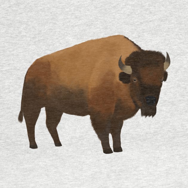 Bison by College Mascot Designs